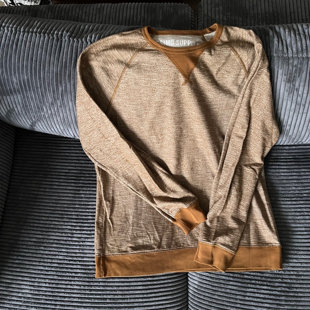 Men’s crew long sleeve.